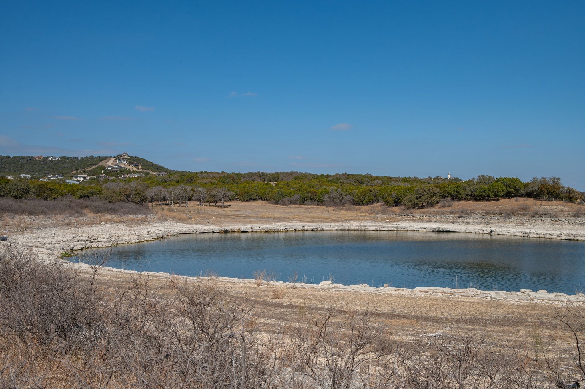 17831 West Reed Park Road Lago Vista, TX 78645 - Photo 7 of 33 a view of lake view and mountain