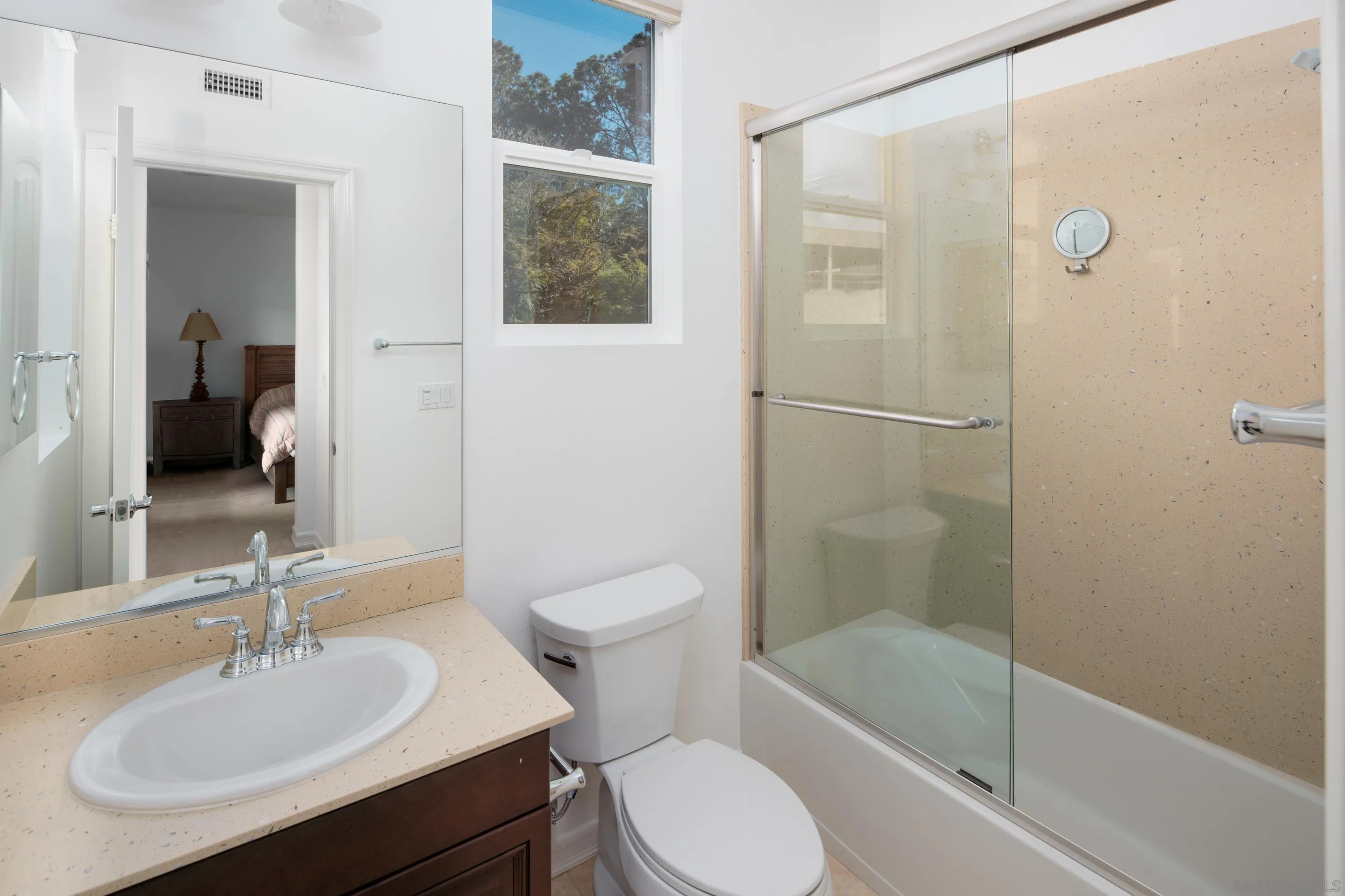 931 Bluejack Road Encinitas, CA 92024 - Photo 25 of 37 a bathroom with a sink toilet and shower