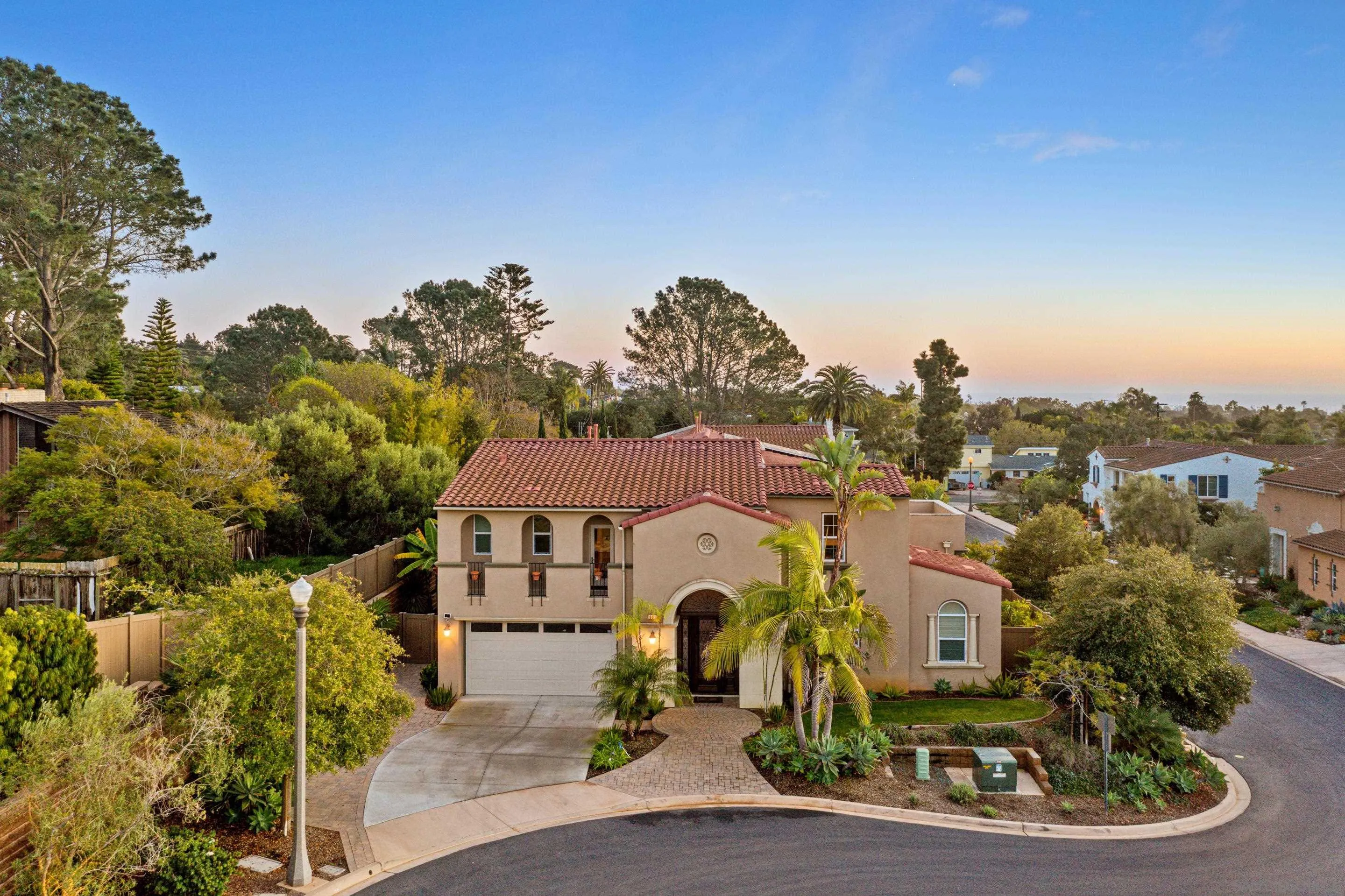 931 Bluejack Road Encinitas, CA 92024 - Photo 34 of 37 an aerial view of a house