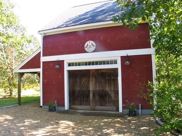 a view of outdoor space with deck and yard
