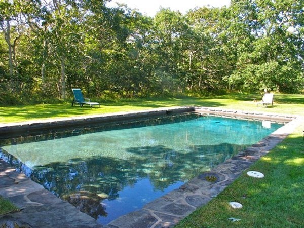 2 Nonamesset Road Edgartown, MA 02539 - Photo 36 of 36 a view of yard with swimming pool and green space