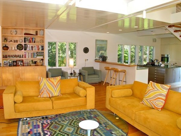 2 Nonamesset Road Edgartown, MA 02539 - Photo 6 of 36 a living room with furniture and a large window