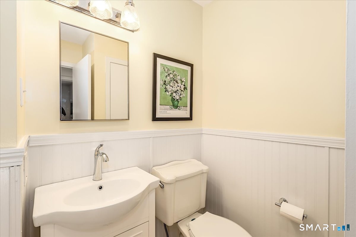 23 Cedar Hill Road Newtown, CT 06470 - Photo 19 of 30 Secondary Full Bath with Tub-Shower and Newer Vanity