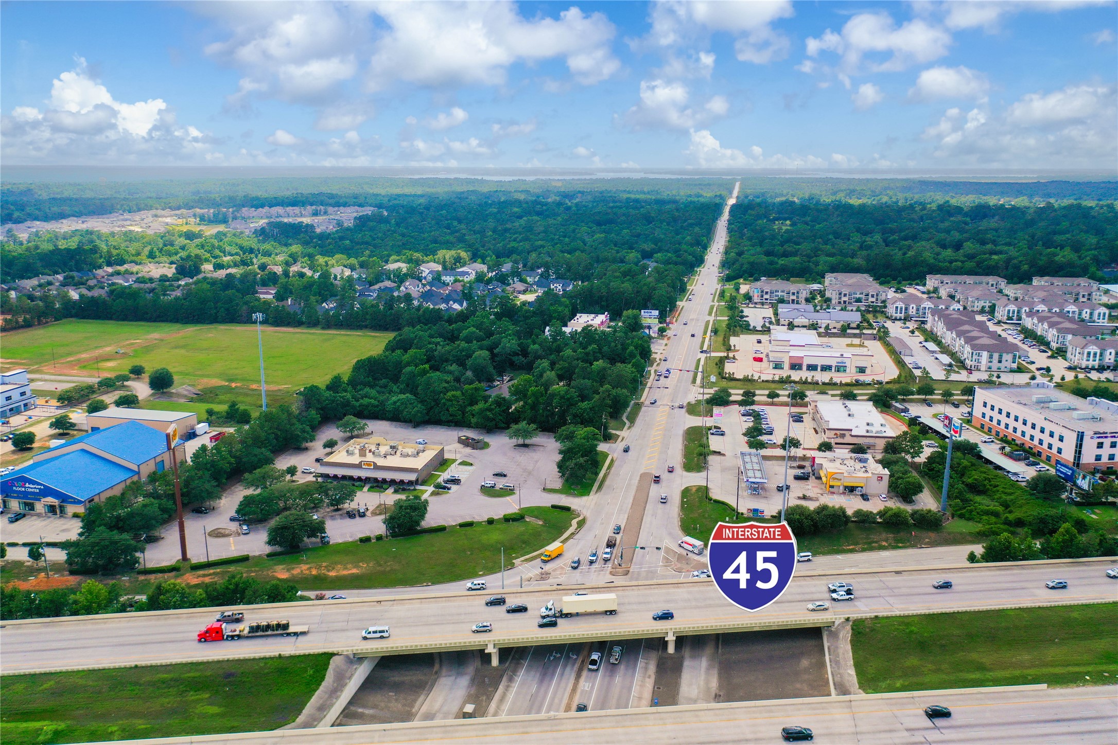 7080 Silverleaf Oak Street Conroe, TX 77304 - Photo 27 of 35 Easy access to I-45 makes it simple to get to work or play quickly. Located in the fast-growing City of Conroe, these affordable homes are located in the desirable Willis ISD.