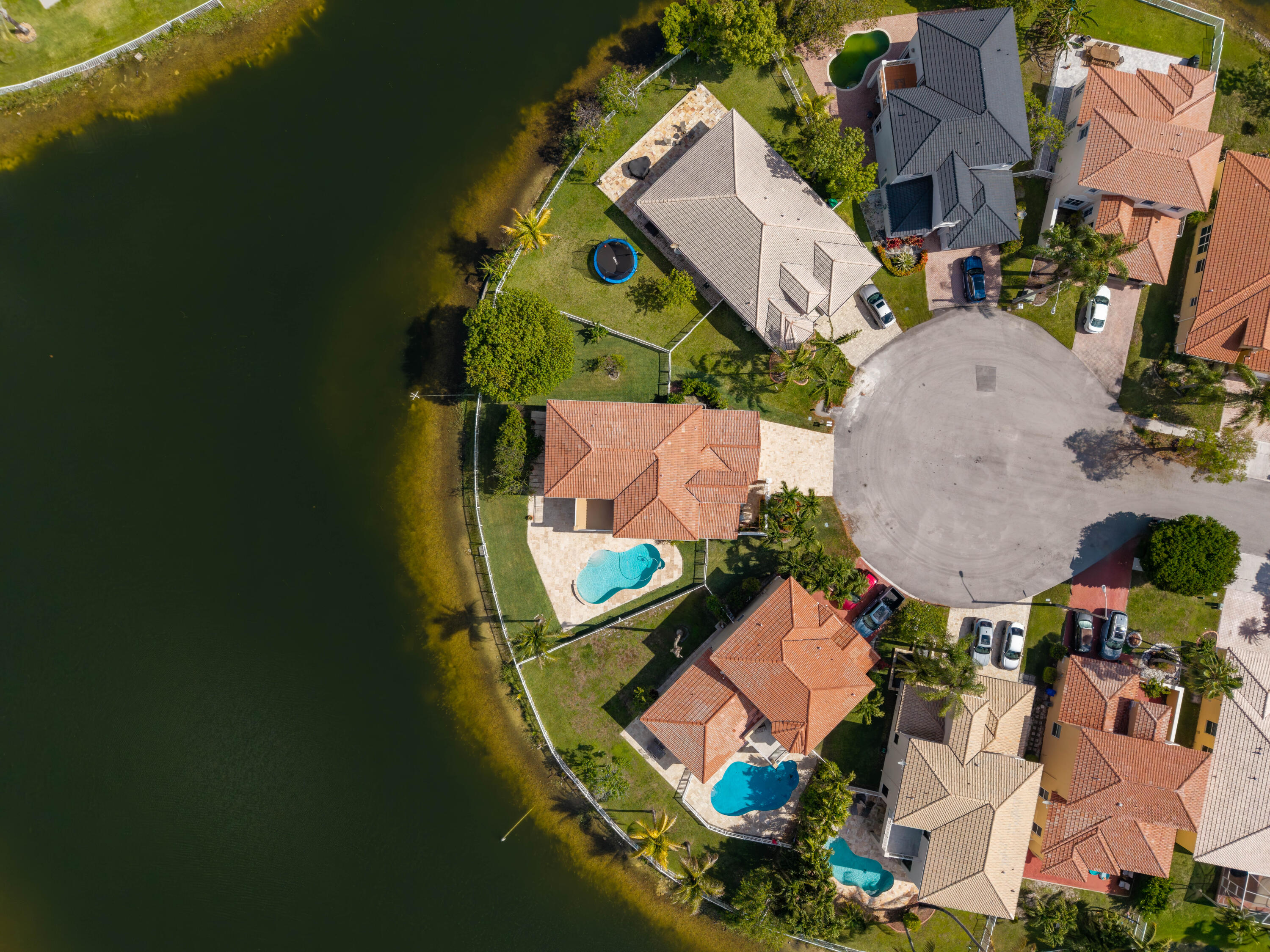 13196 Southwest 29th Street Miramar, FL 33027 - Photo 11 of 71 an aerial view of a house outdoor space and a lake view