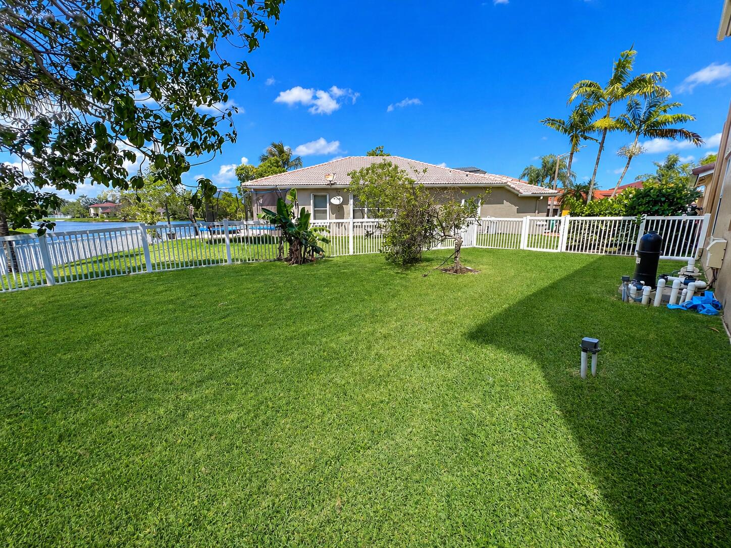 13196 Southwest 29th Street Miramar, FL 33027 - Photo 25 of 71 a view of a house with a yard