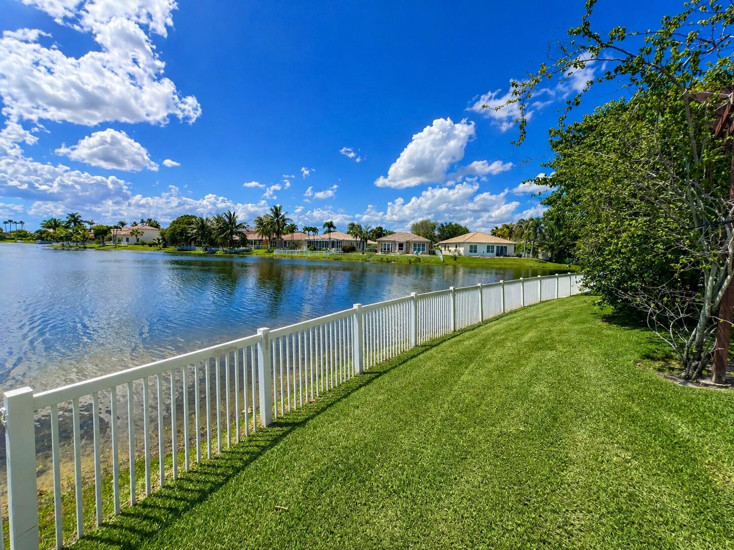 13196 Southwest 29th Street Miramar, FL 33027 - Photo 33 of 71 a view of a lake with a garden