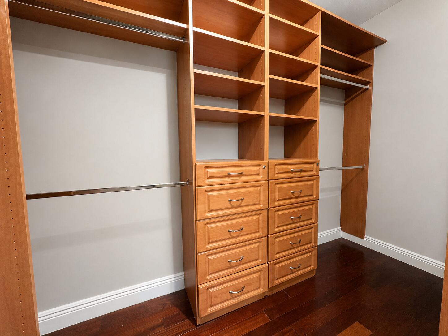 13196 Southwest 29th Street Miramar, FL 33027 - Photo 58 of 71 a view of walk in closet with empty racks
