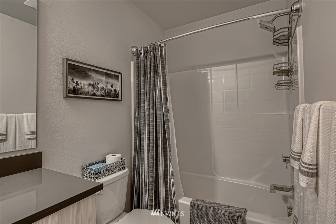 17905 35th Avenue Southeast, Unit A3 Bothell, WA 98012 - Photo 21 of 35 a bathroom with a shower and a toilet