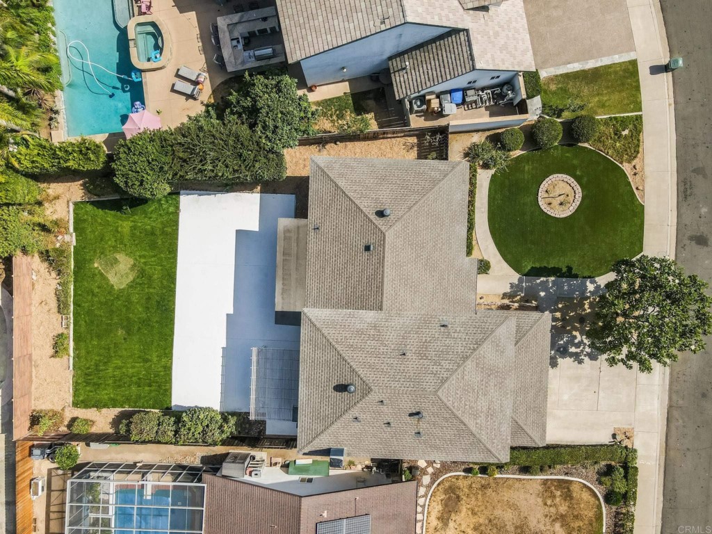 6125 Laport Street La Mesa, CA 91942 - Photo 31 of 32 an aerial view of a residential houses with outdoor space