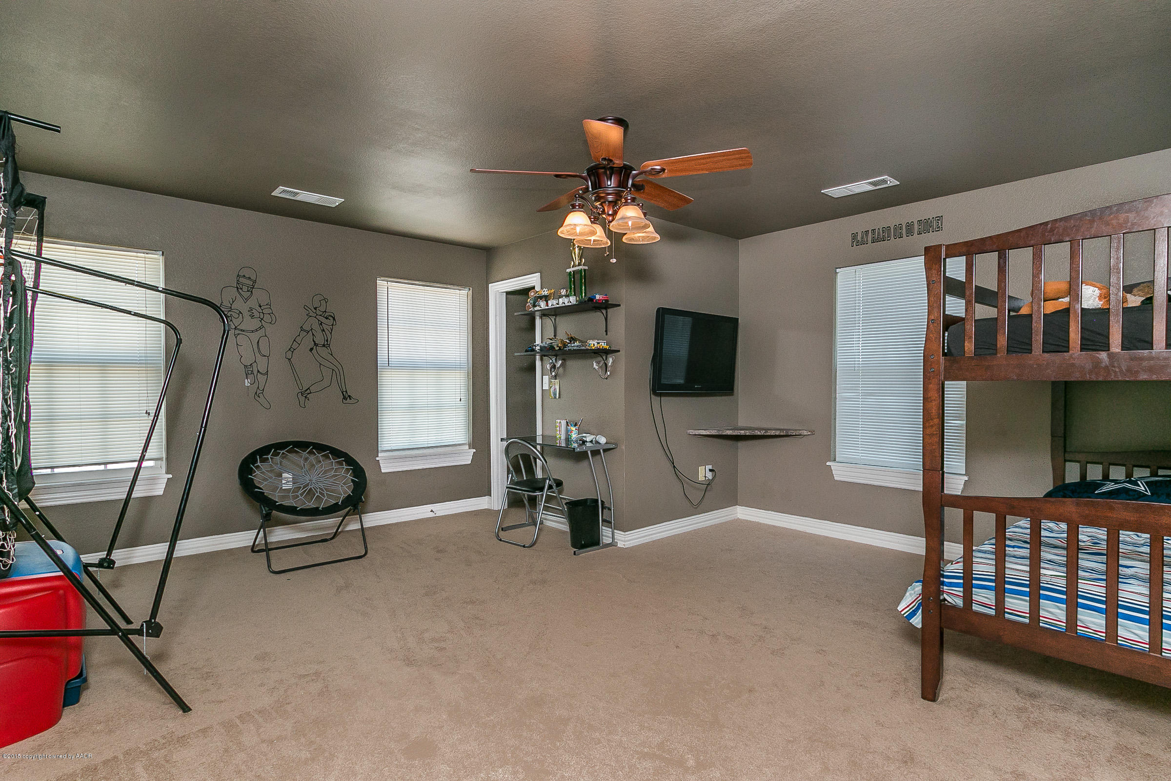 5301 Pleasant Court Amarillo, TX 79110 - Photo 20 of 28 a view of a room with gym equipment