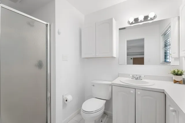 a bathroom with a sink a toilet and vanity