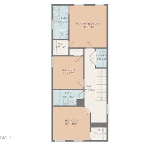 a picture of a bench in a building