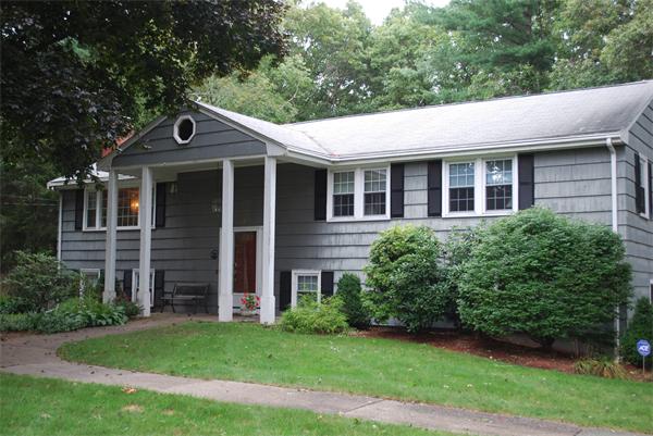142 Alder Road Westwood, MA 02090 - Photo 13 of 13 a front view of a house with a yard