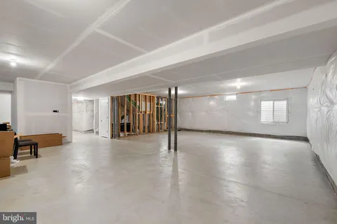 a view of a patio on wooden deck