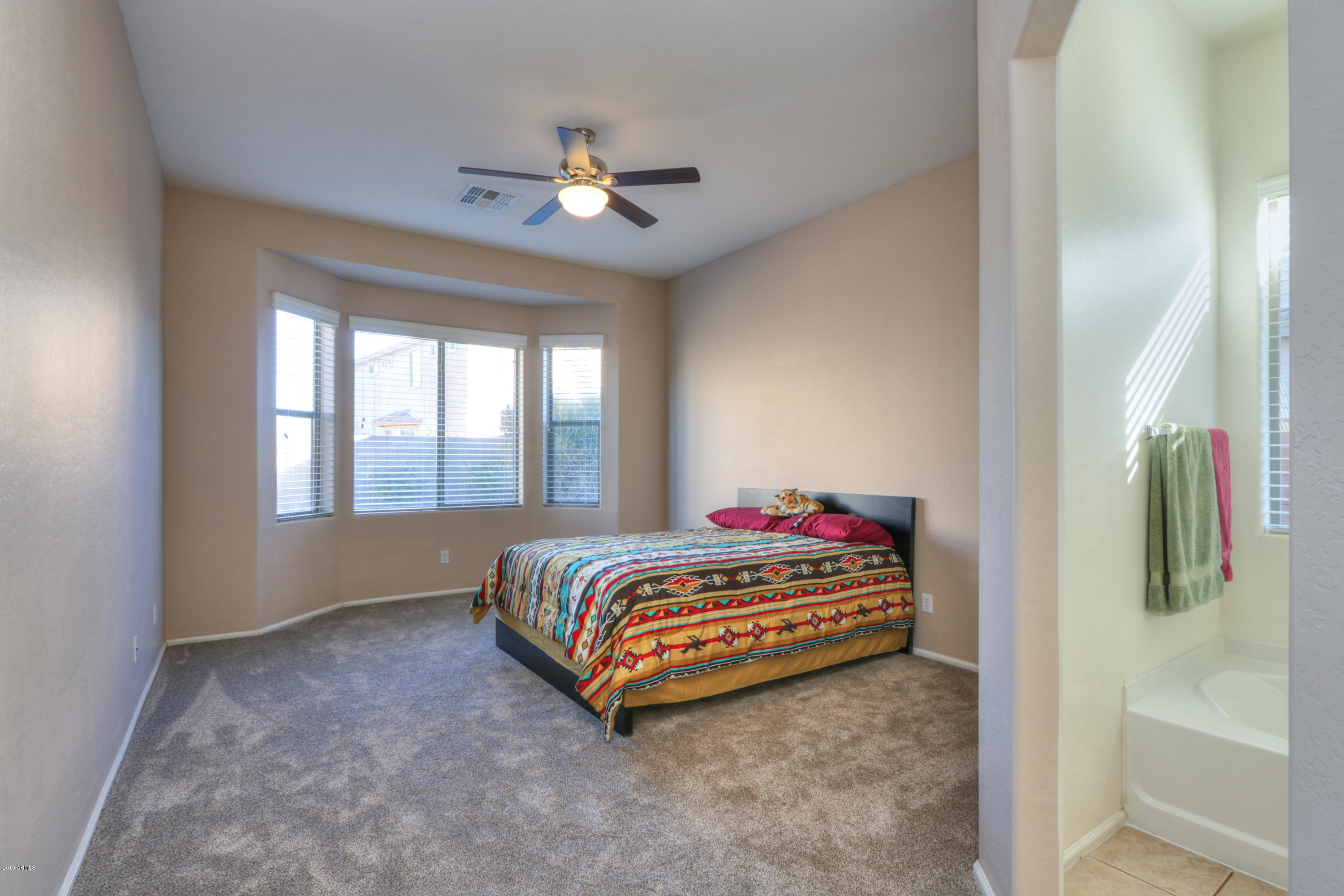 43908 Roth Road Maricopa, AZ 85138 - Photo 19 of 52 Master Bedroom w: Bay Window