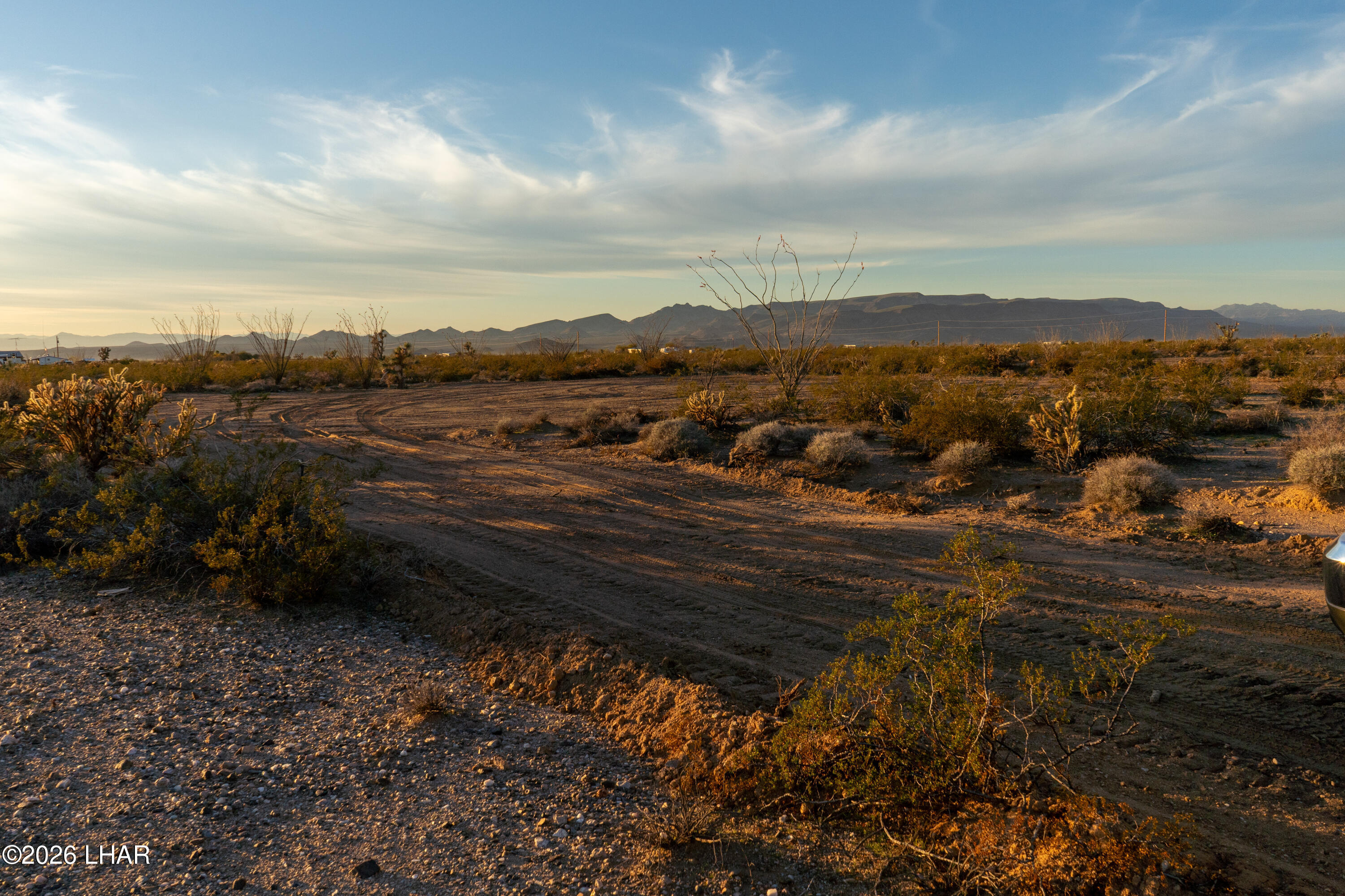 Lot 67 South Cameron Road Yucca, AZ 86438 - Photo 1 of 12 2.1 acre graded lot, electricity nearby