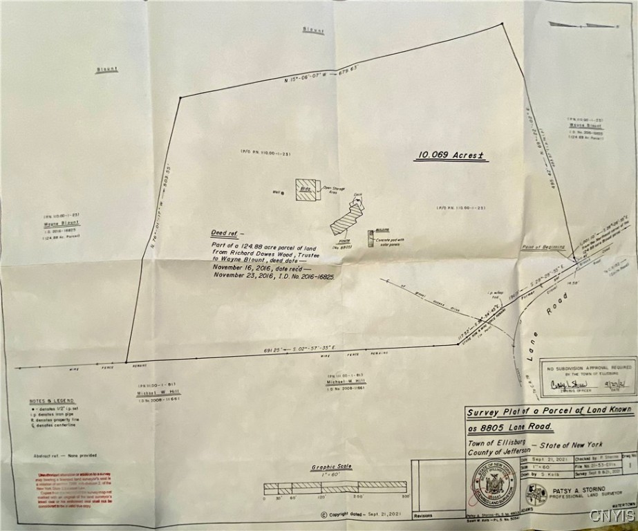 8805 Lane Road Ellisburg, NY 13650 - Photo 4 of 49 survey map