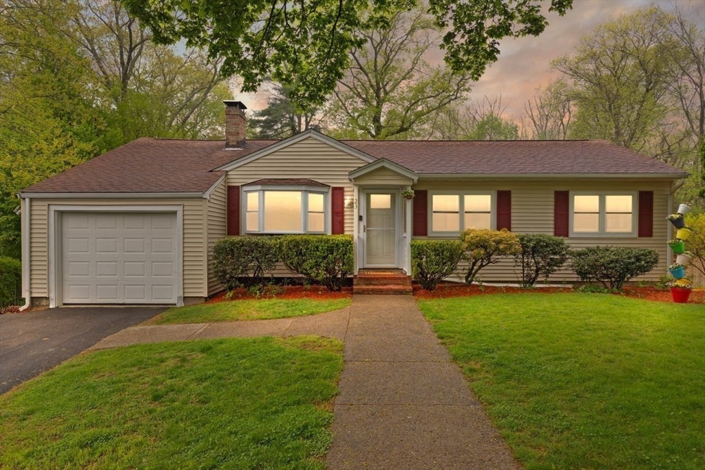 23 Gabriel Road Sharon, MA 02067 - Photo 41 of 41 a front view of a house with garden