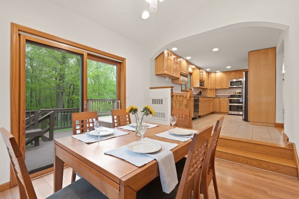 23 Gabriel Road Sharon, MA 02067 - Photo 8 of 41 a view of a dining room with furniture window and wooden floor