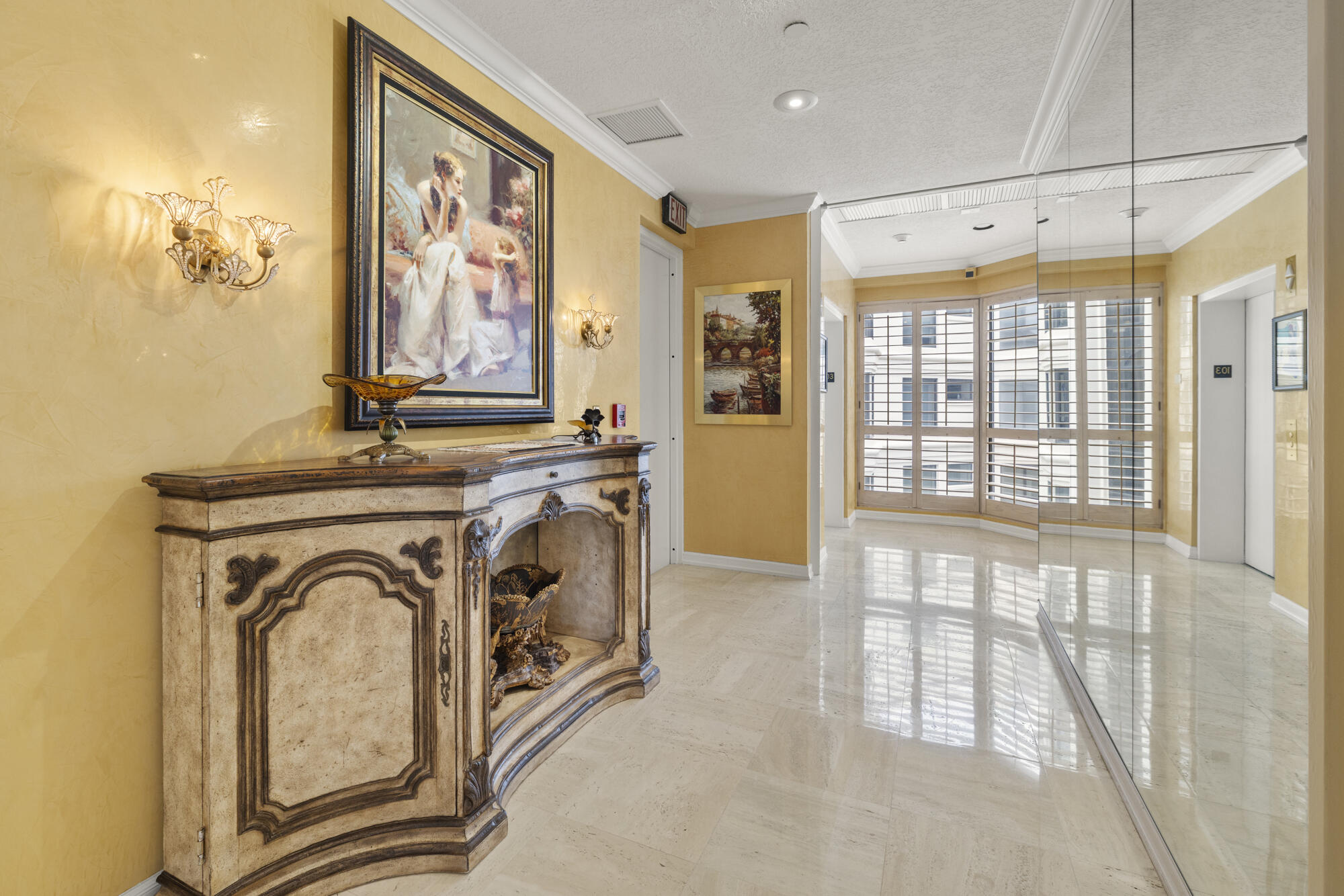 7383 Orangewood Lane, Unit 103 Boca Raton, FL 33433 - Photo 3 of 34 Private Entry Way