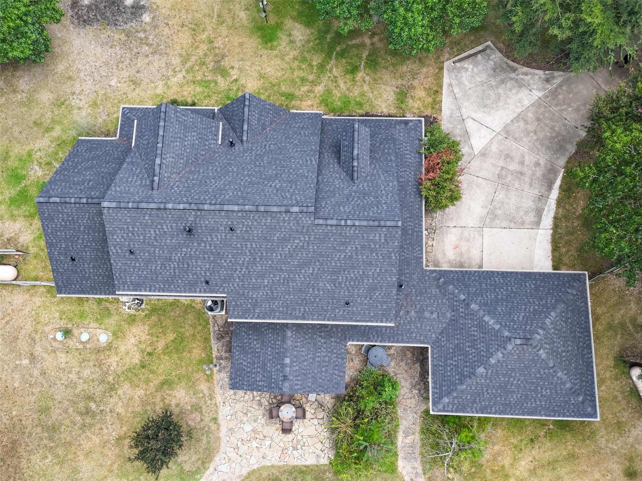 7863 Rodeo Road Waller, TX 77484 - Photo 2 of 36 an aerial view of a house with a yard