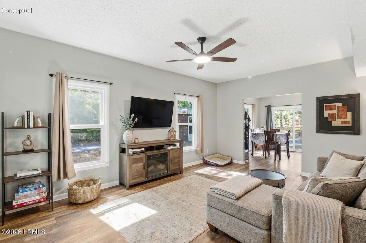 54 Brickyard Point Road South Beaufort, SC 29907 - Photo 10 of 51 Living room