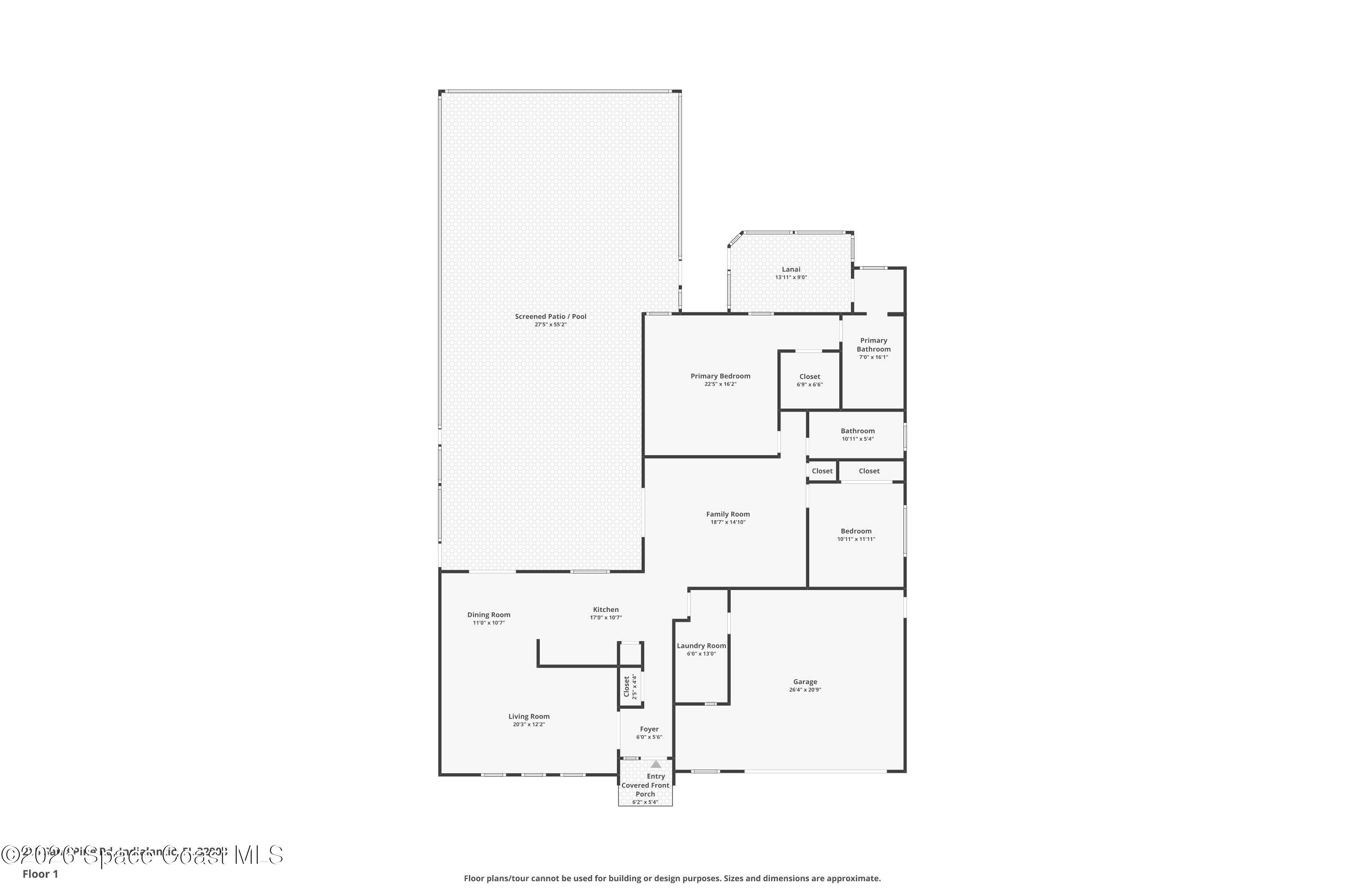 215 Sand Pine Road Indialantic, FL 32903 - Photo 57 of 58 1-floor-1
