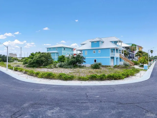 a view of a big room with a big yard and potted plants
