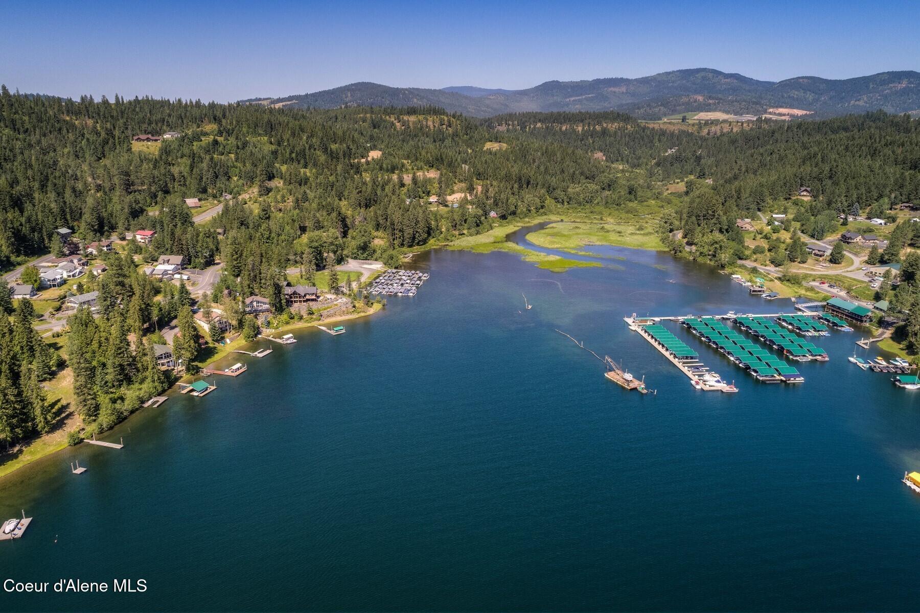 19820 South Alcan Road Coeur D'Alene, ID 83814 - Photo 71 of 81 Marina Bay From Above
