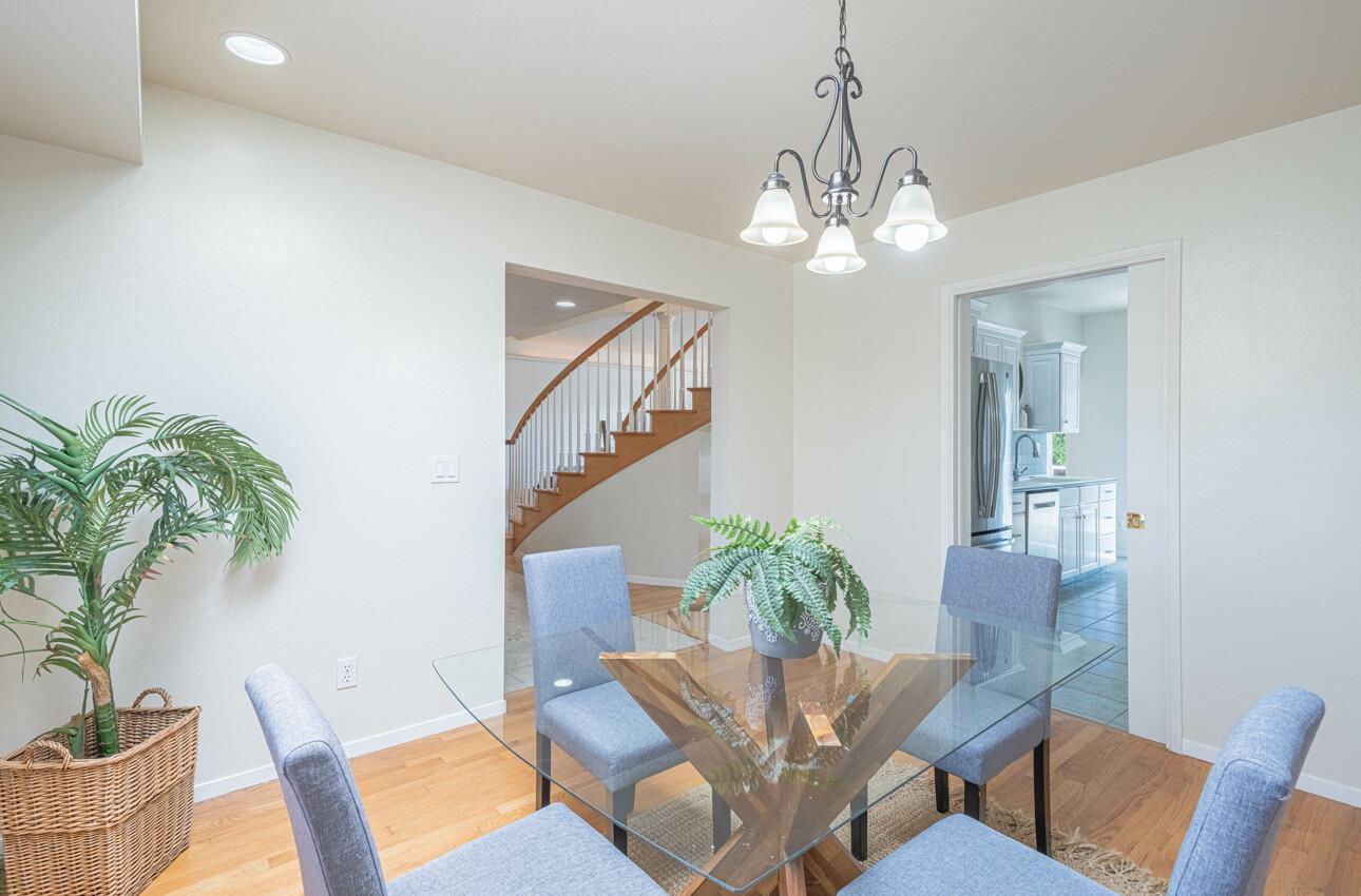 175 Tamarack Drive Aptos, CA 95003 - Photo 14 of 54 a view of a dining room with furniture and wooden floor