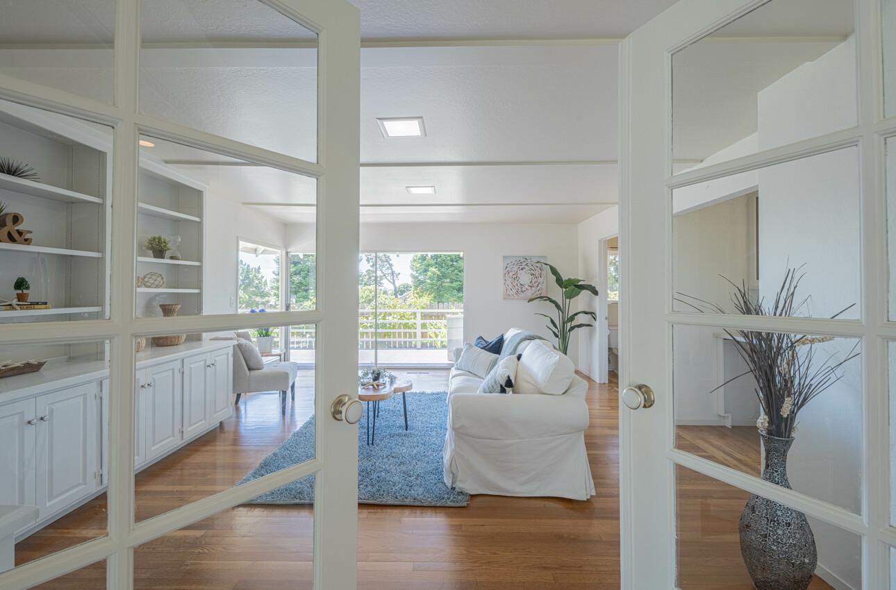 175 Tamarack Drive Aptos, CA 95003 - Photo 19 of 54 a living room with furniture and wooden floor