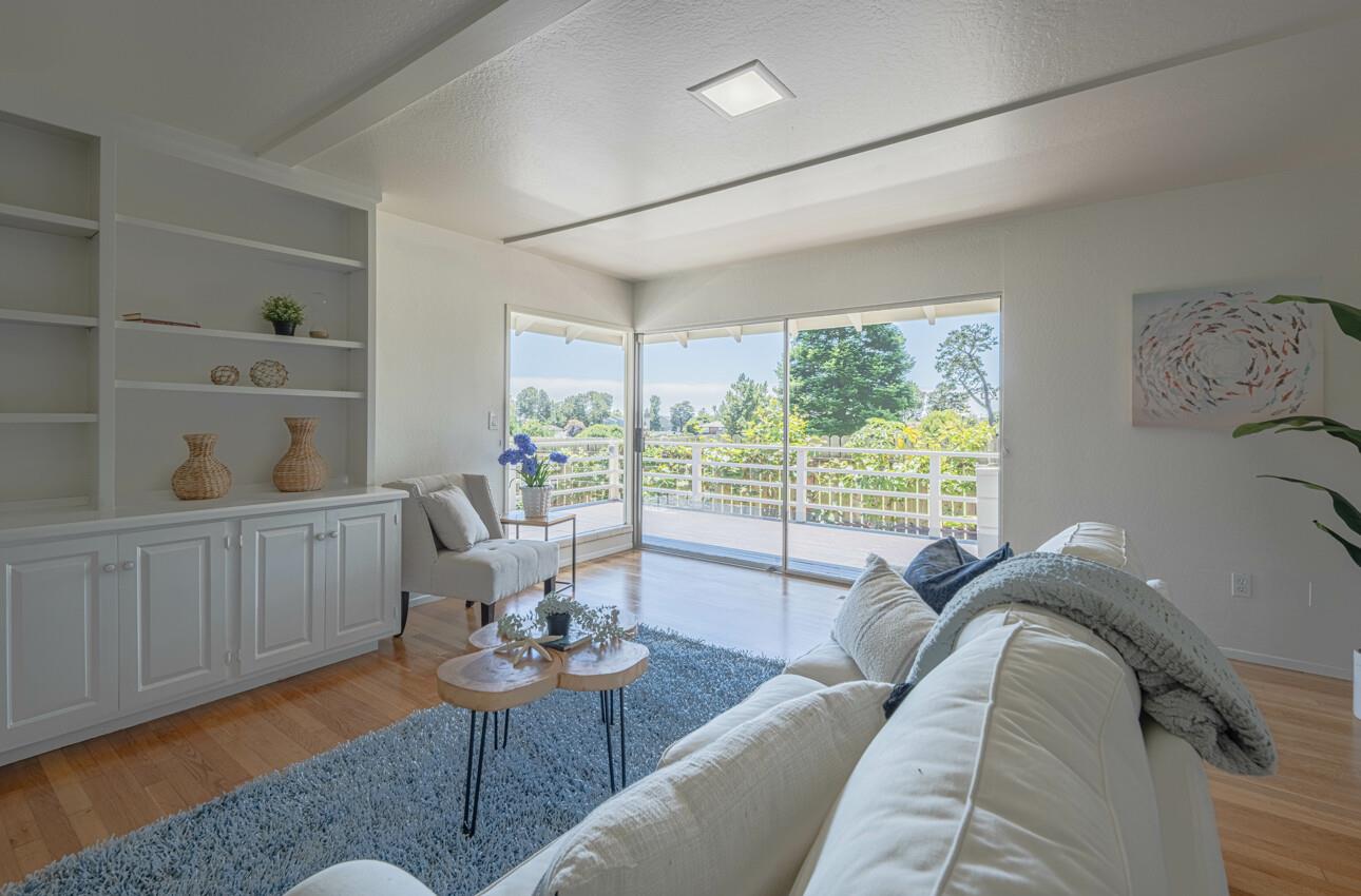 175 Tamarack Drive Aptos, CA 95003 - Photo 22 of 54 a living room with furniture and a large window
