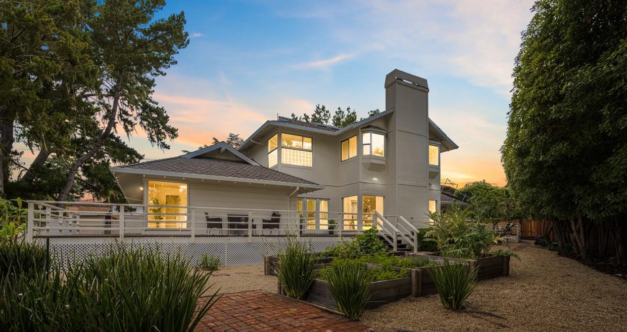 175 Tamarack Drive Aptos, CA 95003 - Photo 46 of 54 a front view of a house with a yard
