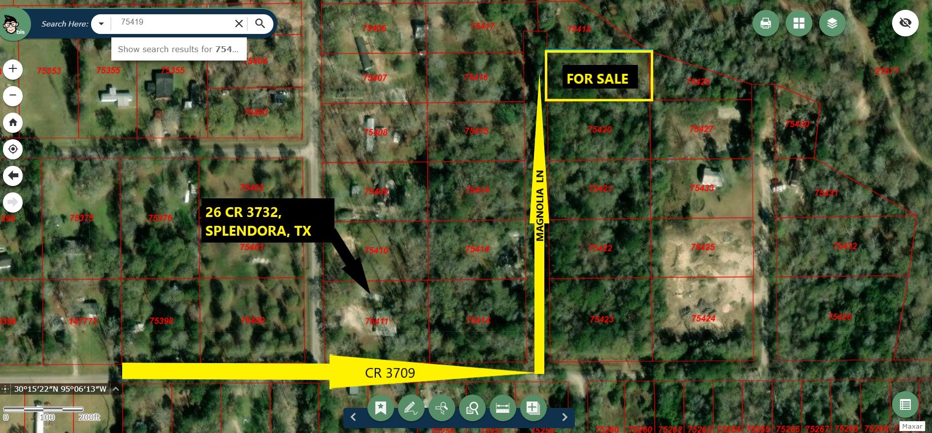 0 Magnolia Lane North Splendora, TX 77372 - Photo 2 of 10 a view of swimming pool with lawn chairs and plants