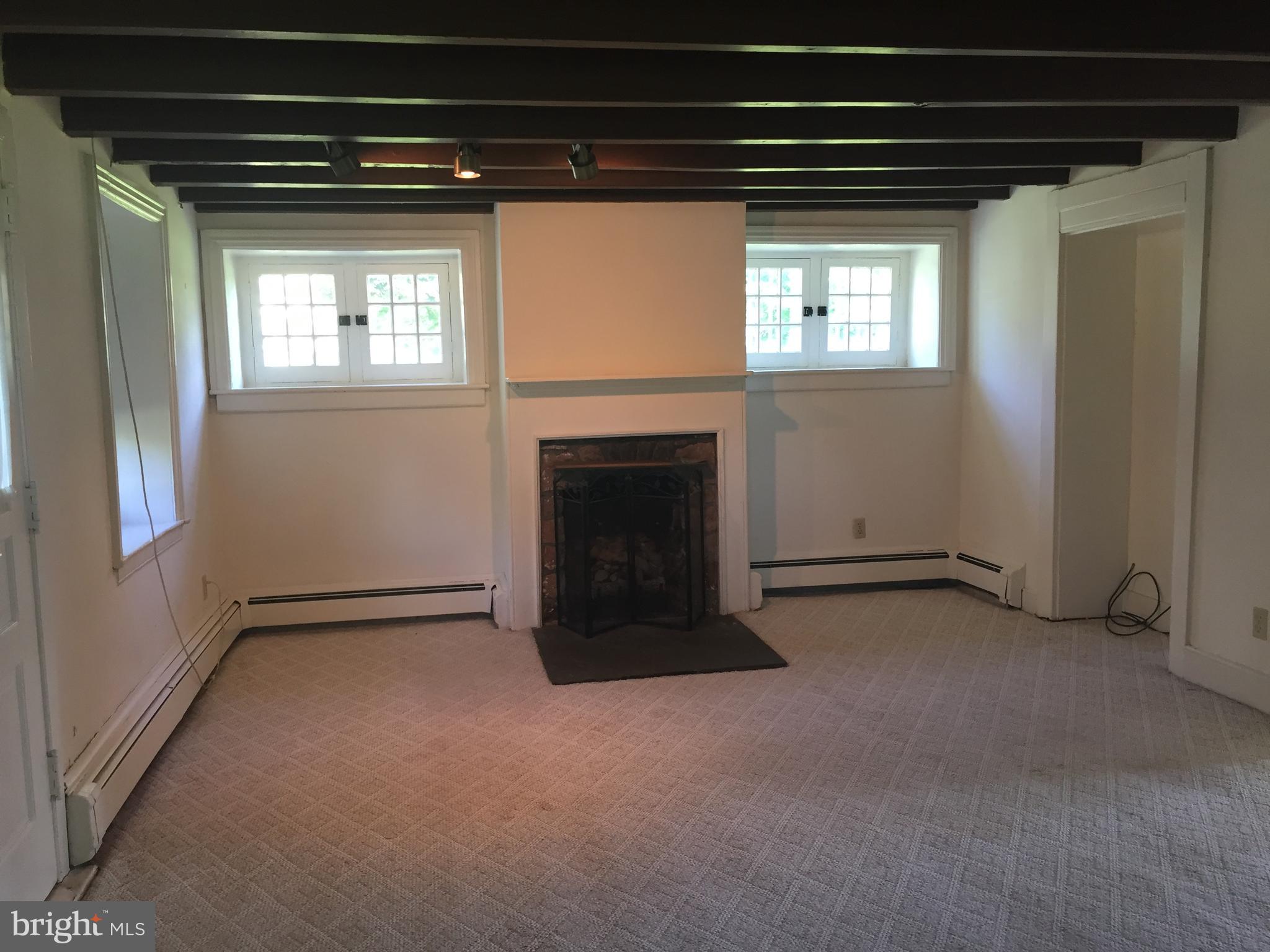 4592 Old Easton Road Doylestown, PA 18902 - Photo 4 of 15 Living Room & Fireplace