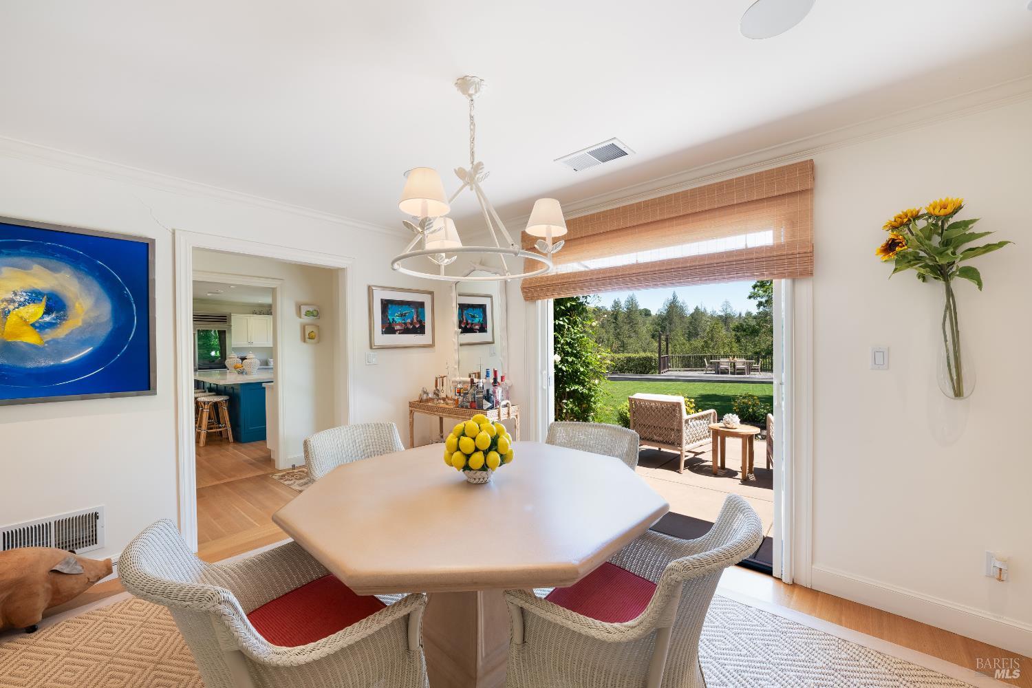 4500 Redwood Road Napa, CA 94558 - Photo 6 of 86 a view of a dining room with furniture window and outside view