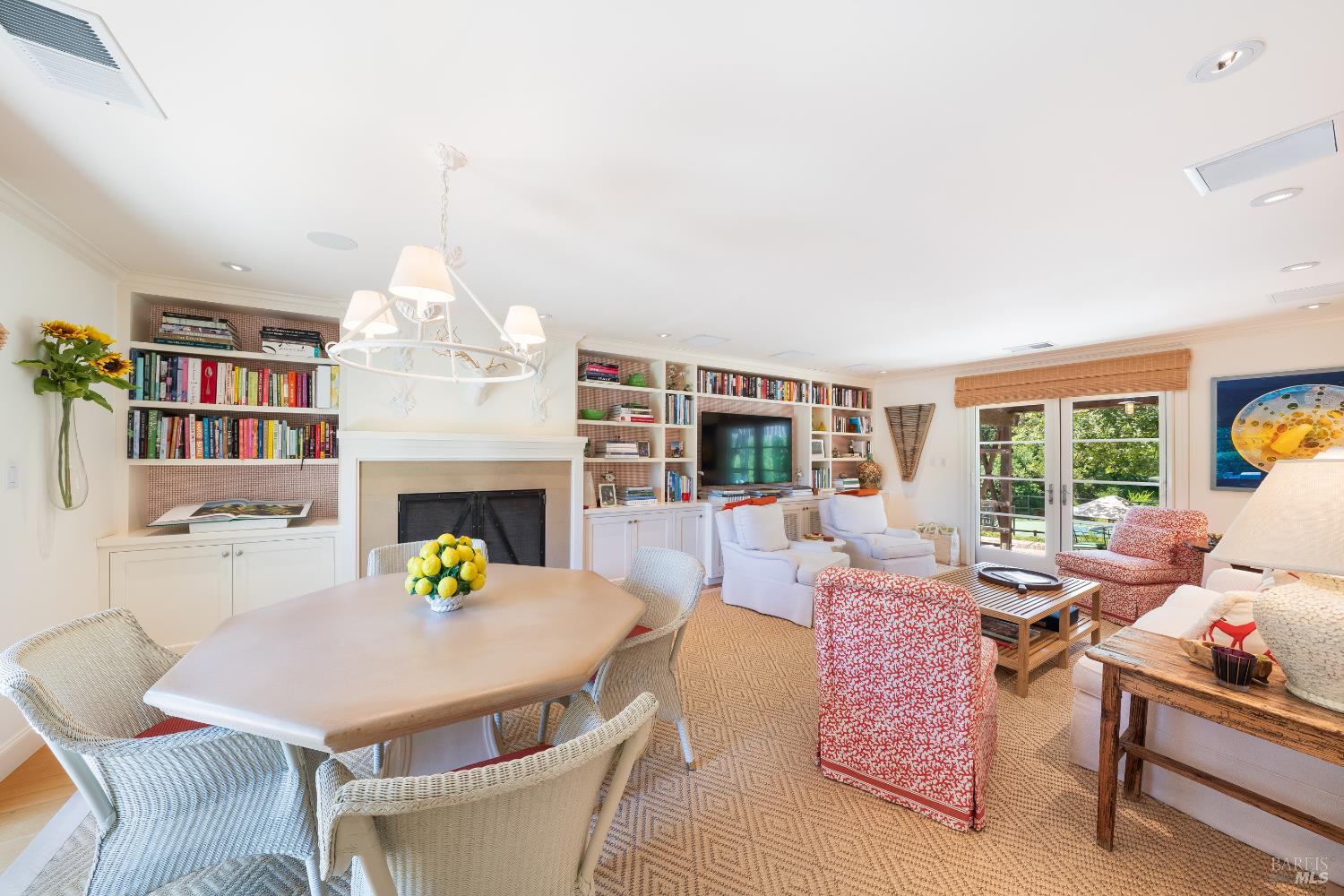 4500 Redwood Road Napa, CA 94558 - Photo 7 of 86 a living room with furniture and a fireplace