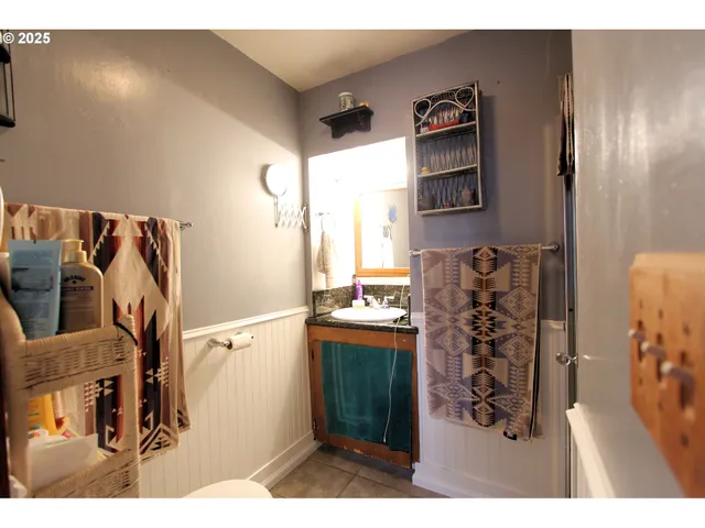 a very nice looking room with a large window