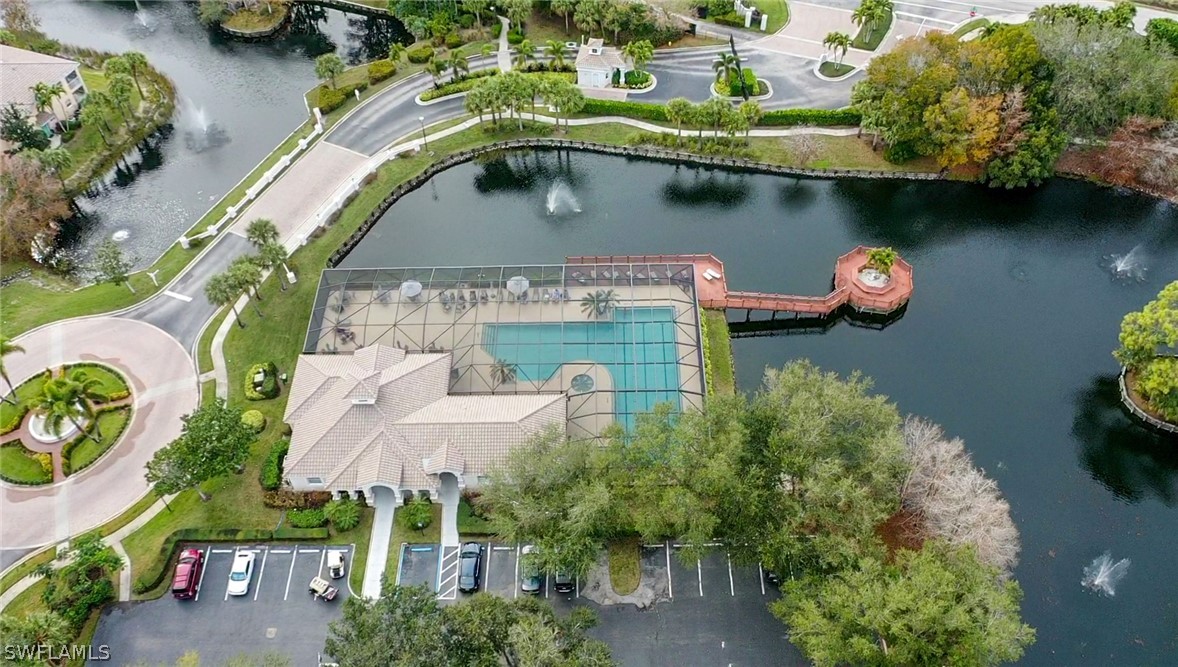 6838 Lantana Bridge Road, Unit 102 Naples, FL 34109 - Photo 25 of 34 an aerial view of a house with outdoor space
