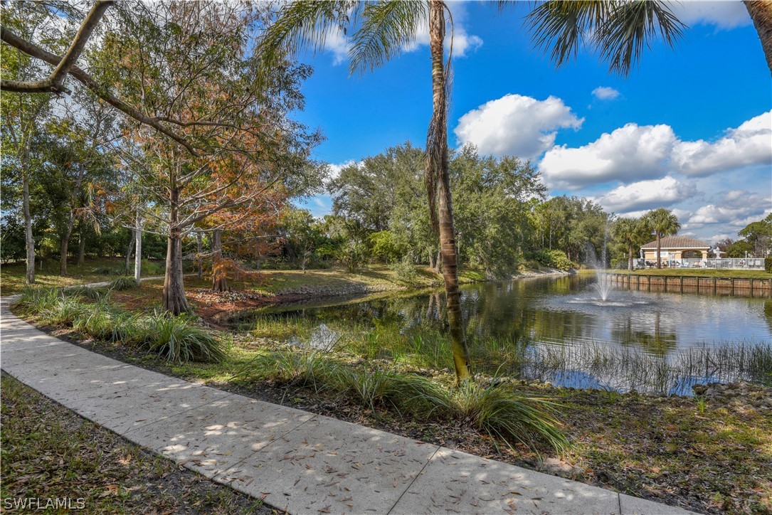 6838 Lantana Bridge Road, Unit 102 Naples, FL 34109 - Photo 32 of 34 a view of a lake