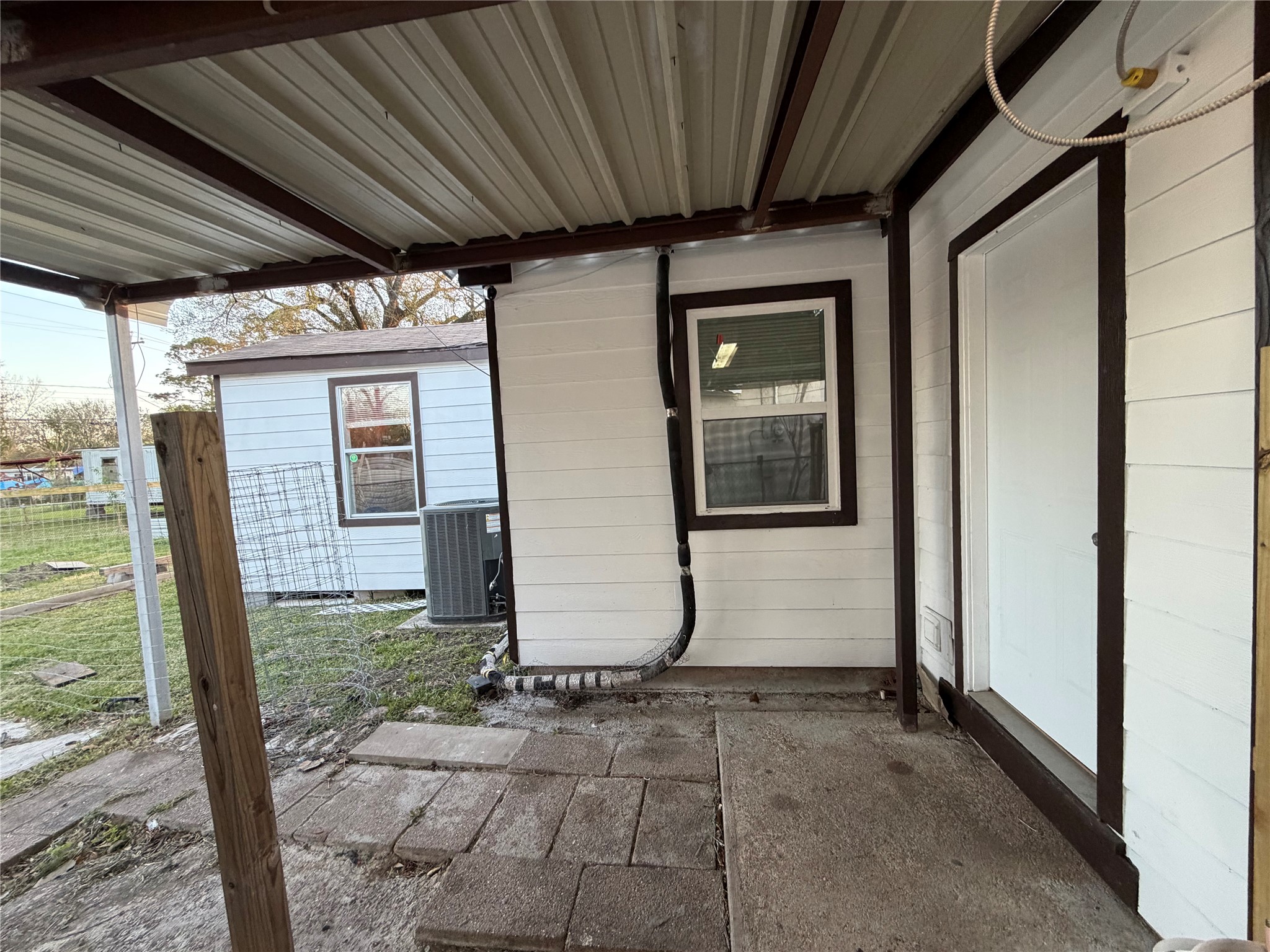 8308 Lenore Street Houston, TX 77017 - Photo 19 of 23 Back door view of home.