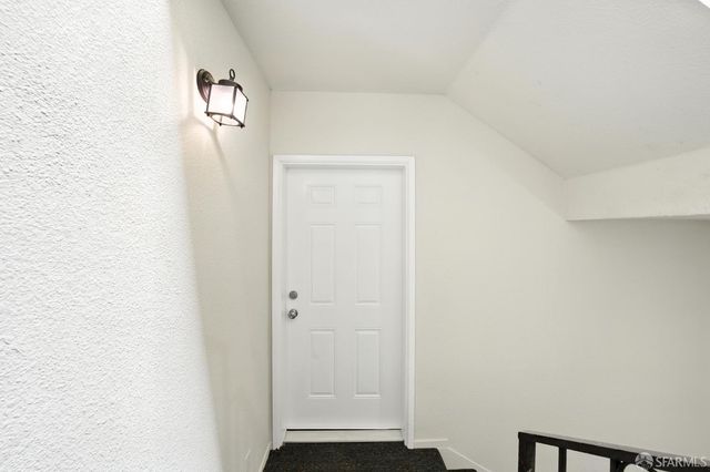 a view of empty room