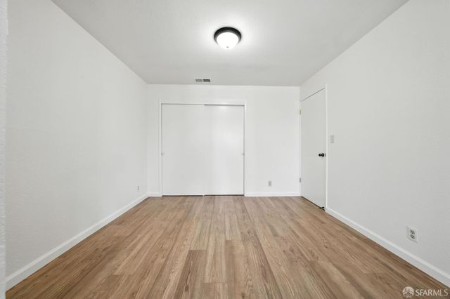 wooden floor in a room