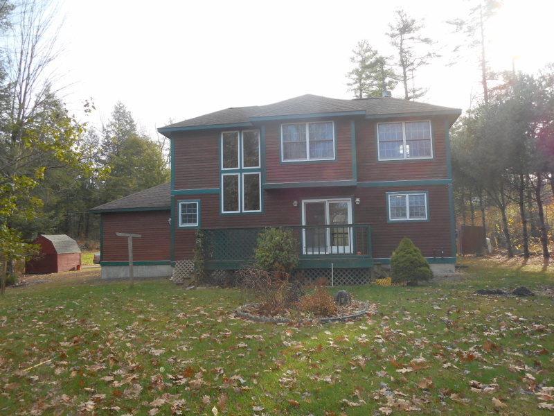90 Rideout Lane Gardiner, ME 04345 - Photo 3 of 34 Back of home as viewed from the back...