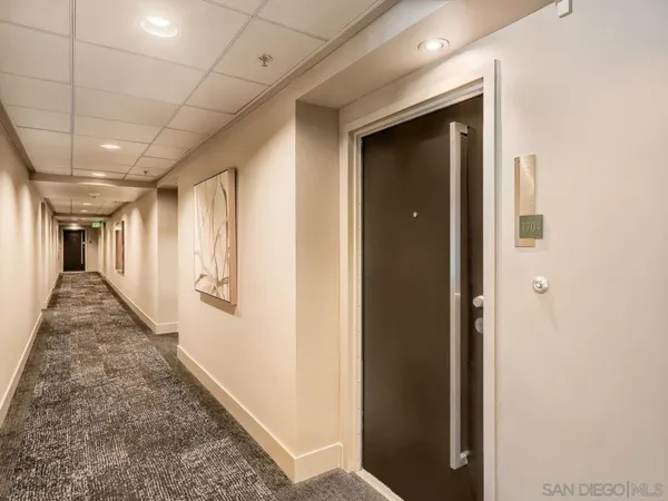 a view of a hallway