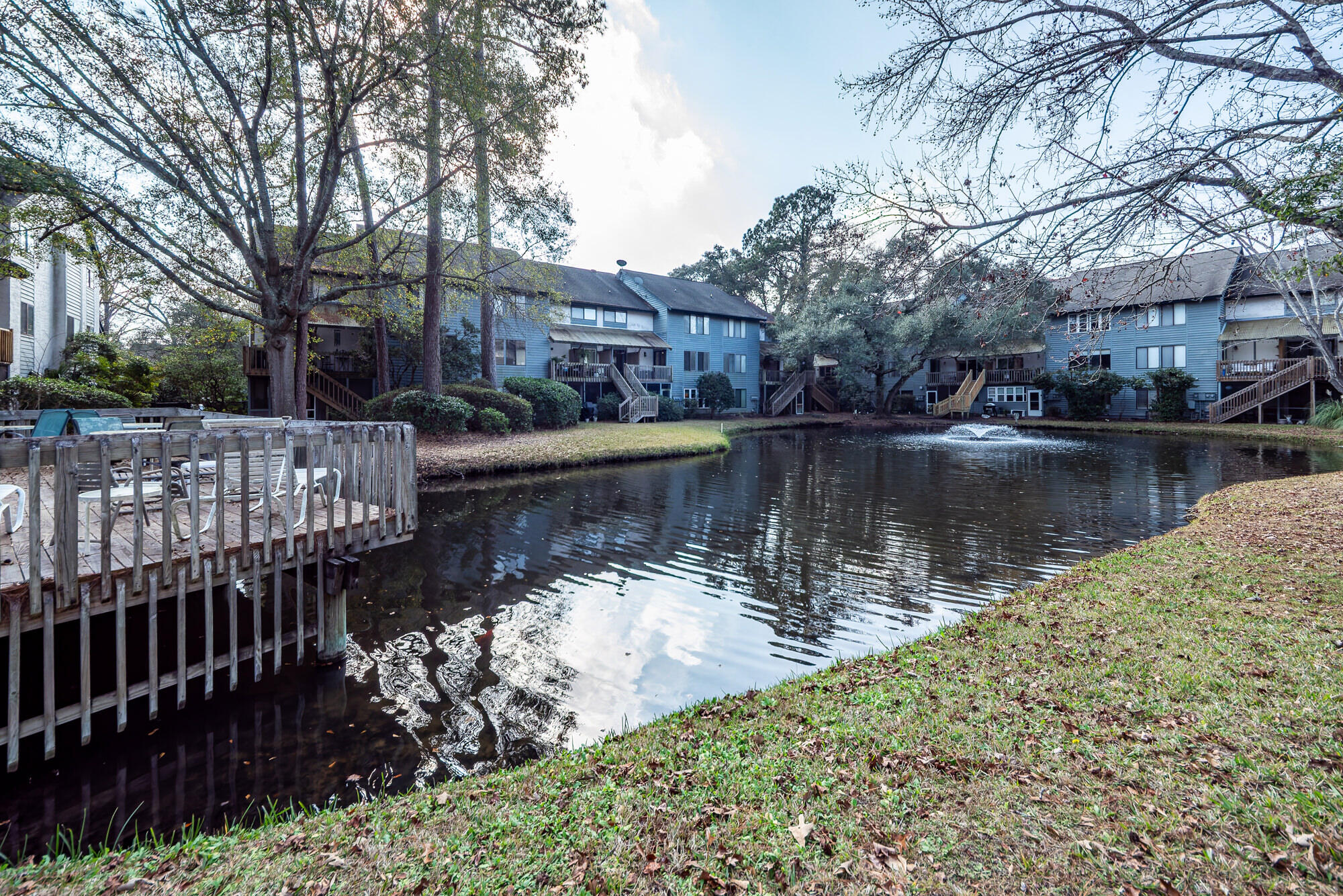 1141 Shadow Lake Circle, Unit J Mount Pleasant, SC 29464 - Photo 32 of 42 Pool Deck and Pond