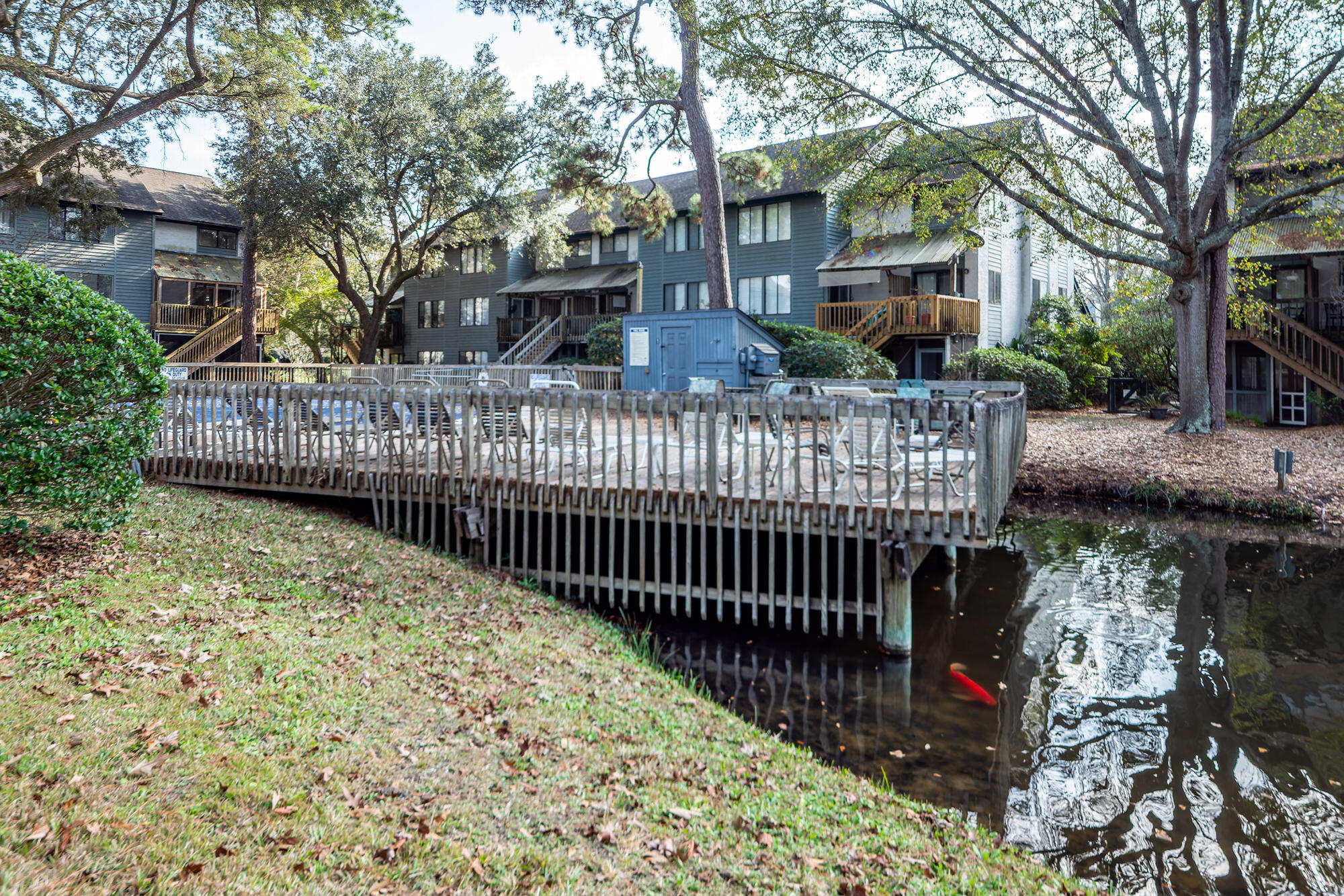 1141 Shadow Lake Circle, Unit J Mount Pleasant, SC 29464 - Photo 34 of 42 Pond and Pool Area