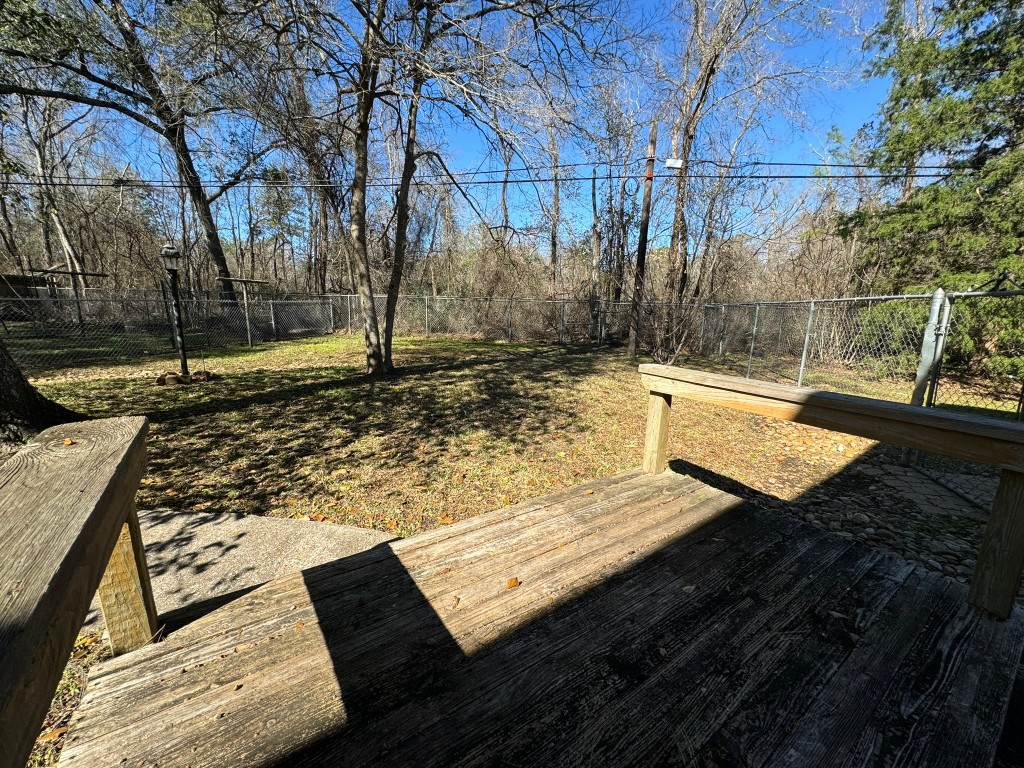 2019 North Thompson Street, Unit A Conroe, TX 77301 - Photo 13 of 17 Fenced back yard