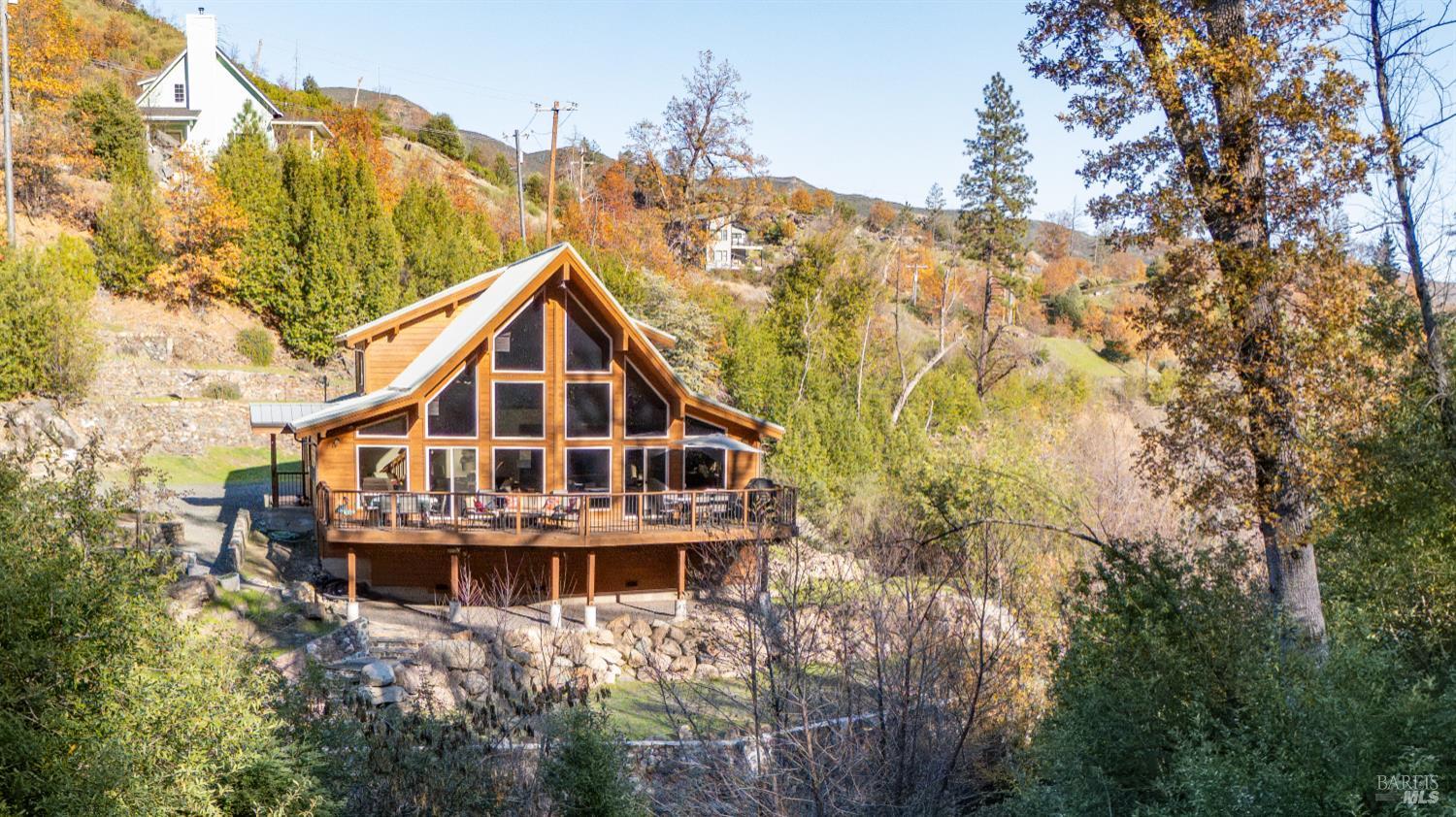 11081 Van Dorn Reservoir Road, Unit 1 Middletown, CA 95461 - Photo 43 of 68 a view of a house with a yard